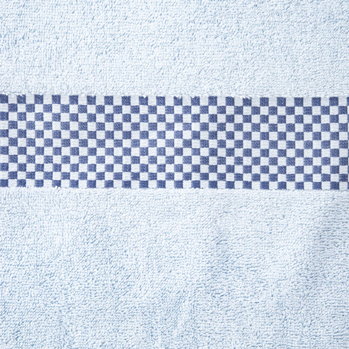 Towel TIVA Navy Check Cotton Towel 50x90 cm