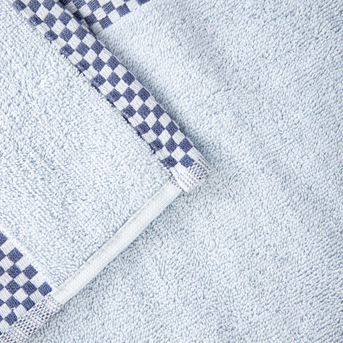 Towel TIVA Navy Check Cotton Towel 50x90 cm