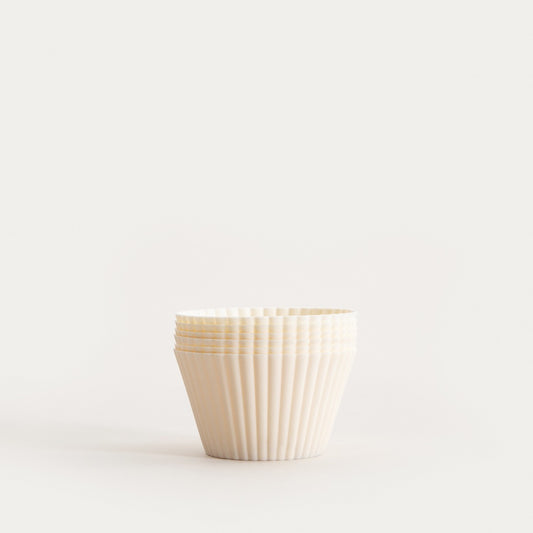 MOLLIS Silicone Cupcake Mould Set - 6 Cream Moulds