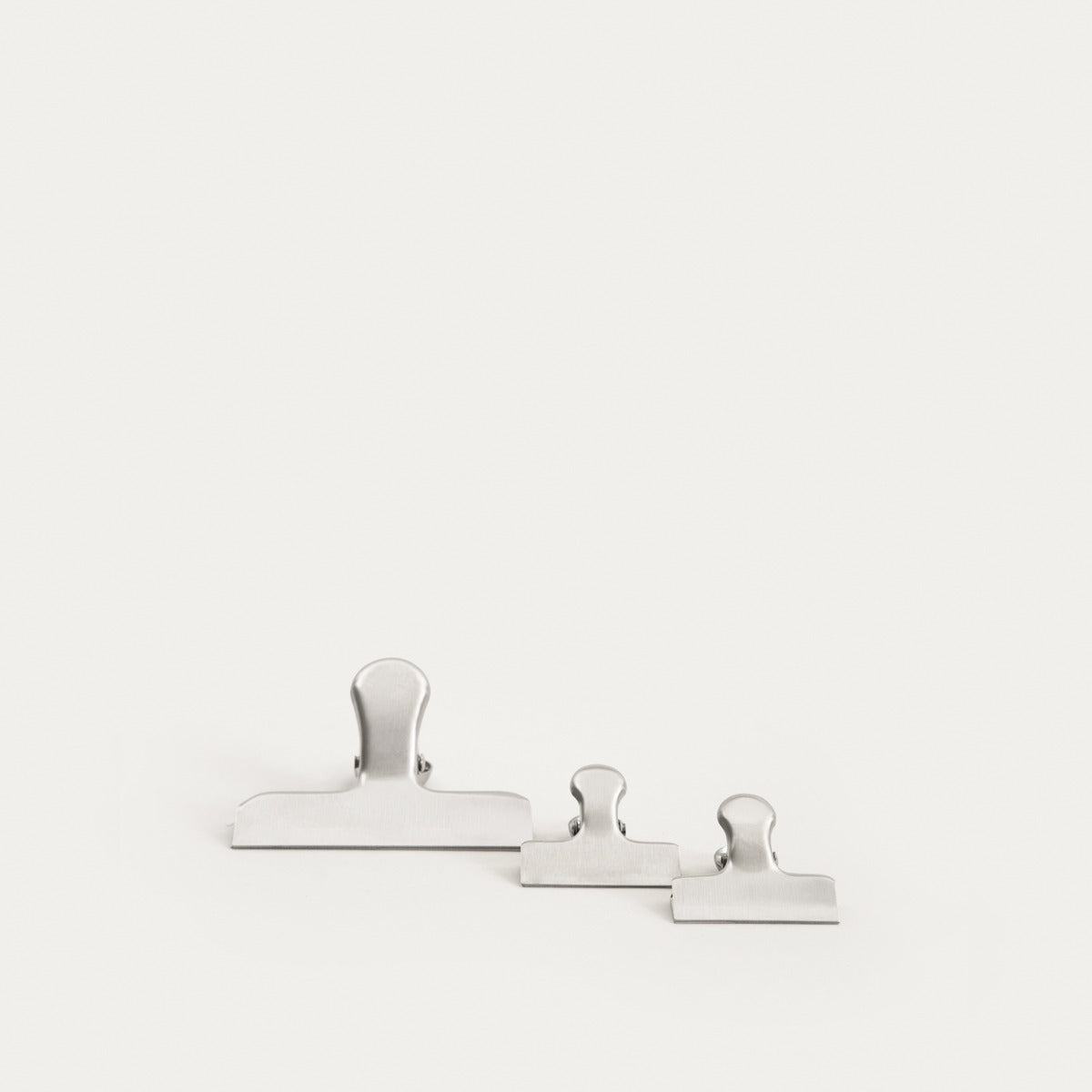 ONTARIO Silver Kitchen Clip Set - 3 Pieces