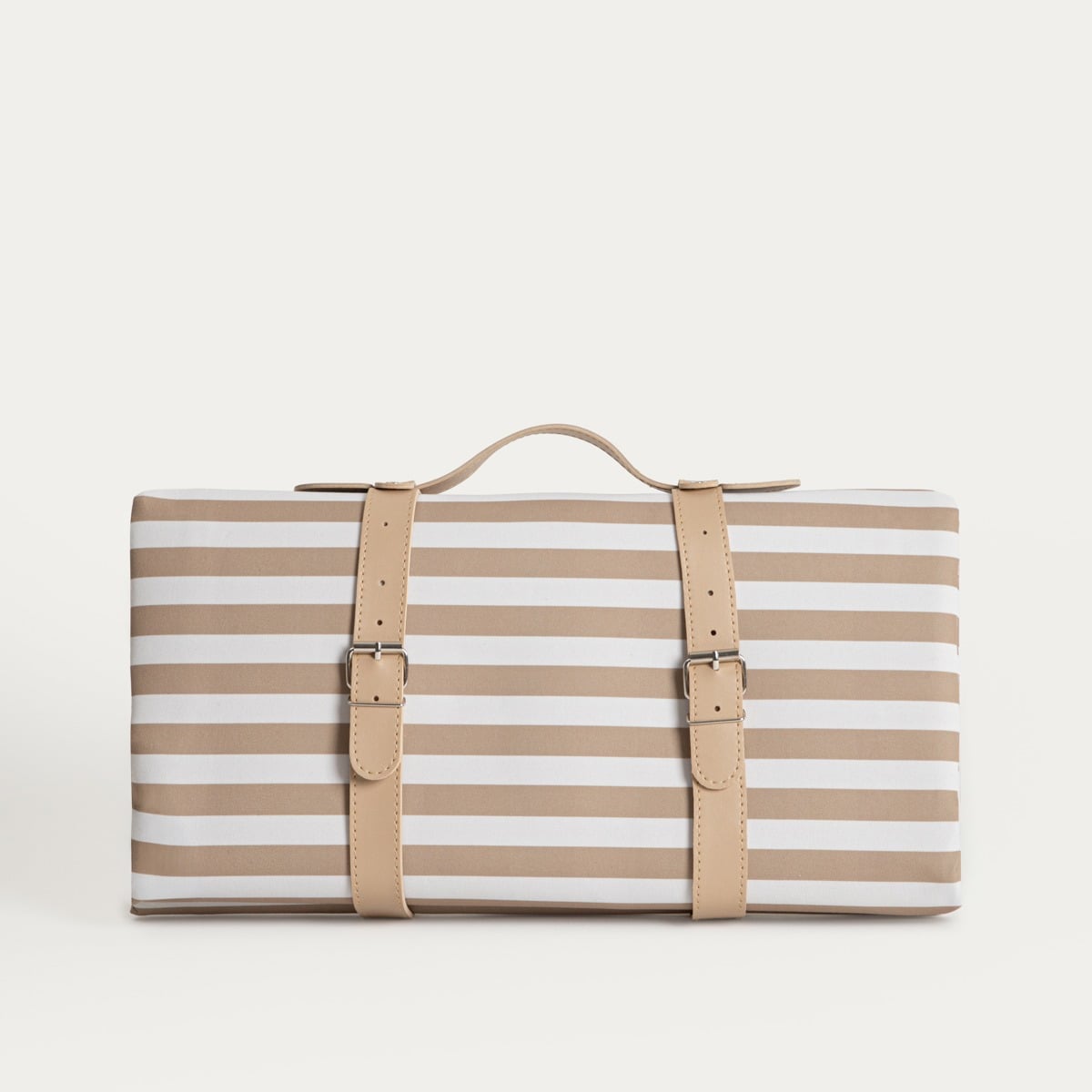 TAVI Beige Striped Beach Mat 150x200cm