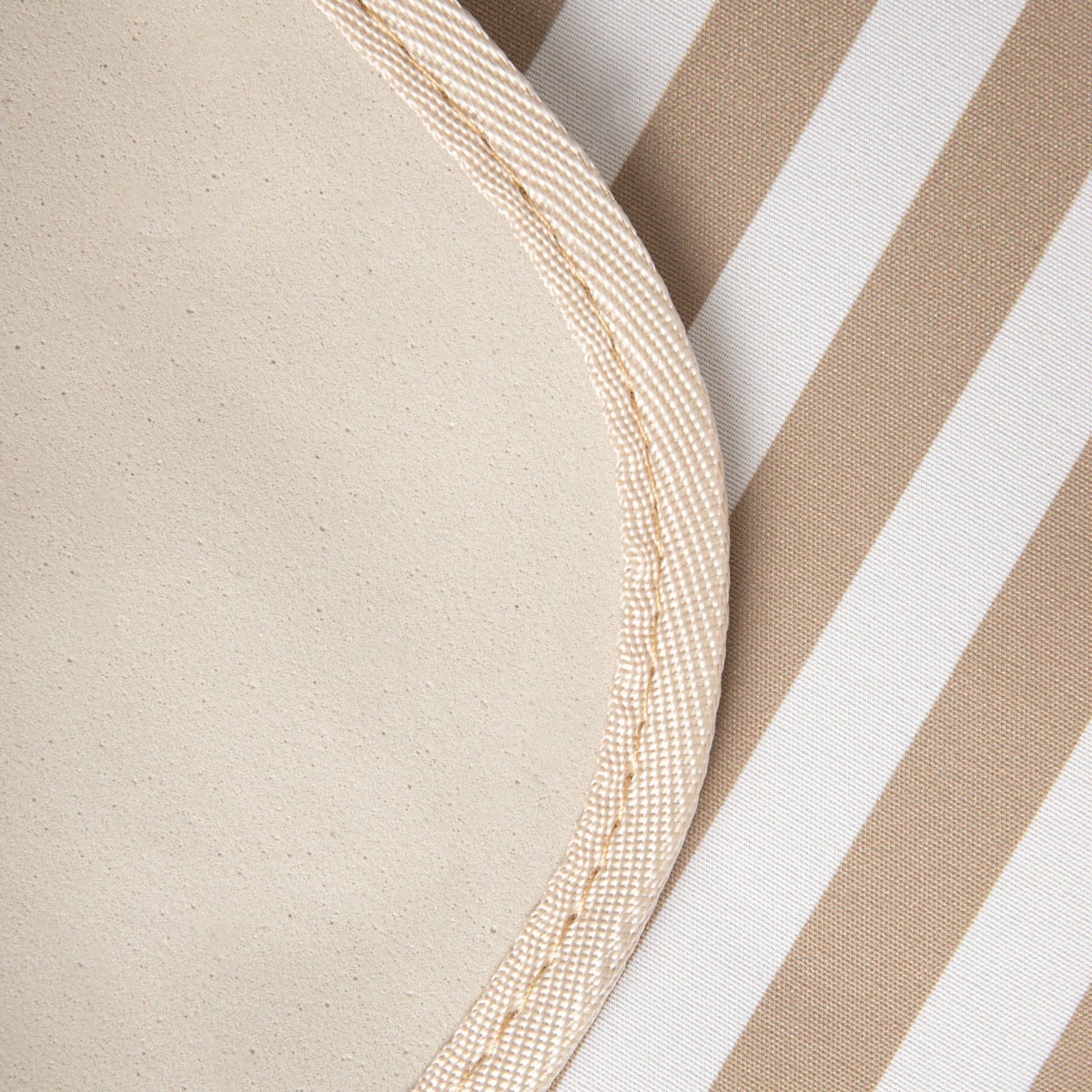 TAVI Beige Striped Beach Mat 150x200cm