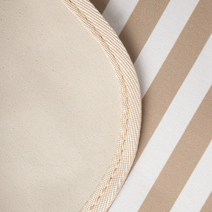 TAVI Beige Striped Beach Mat 150x200cm