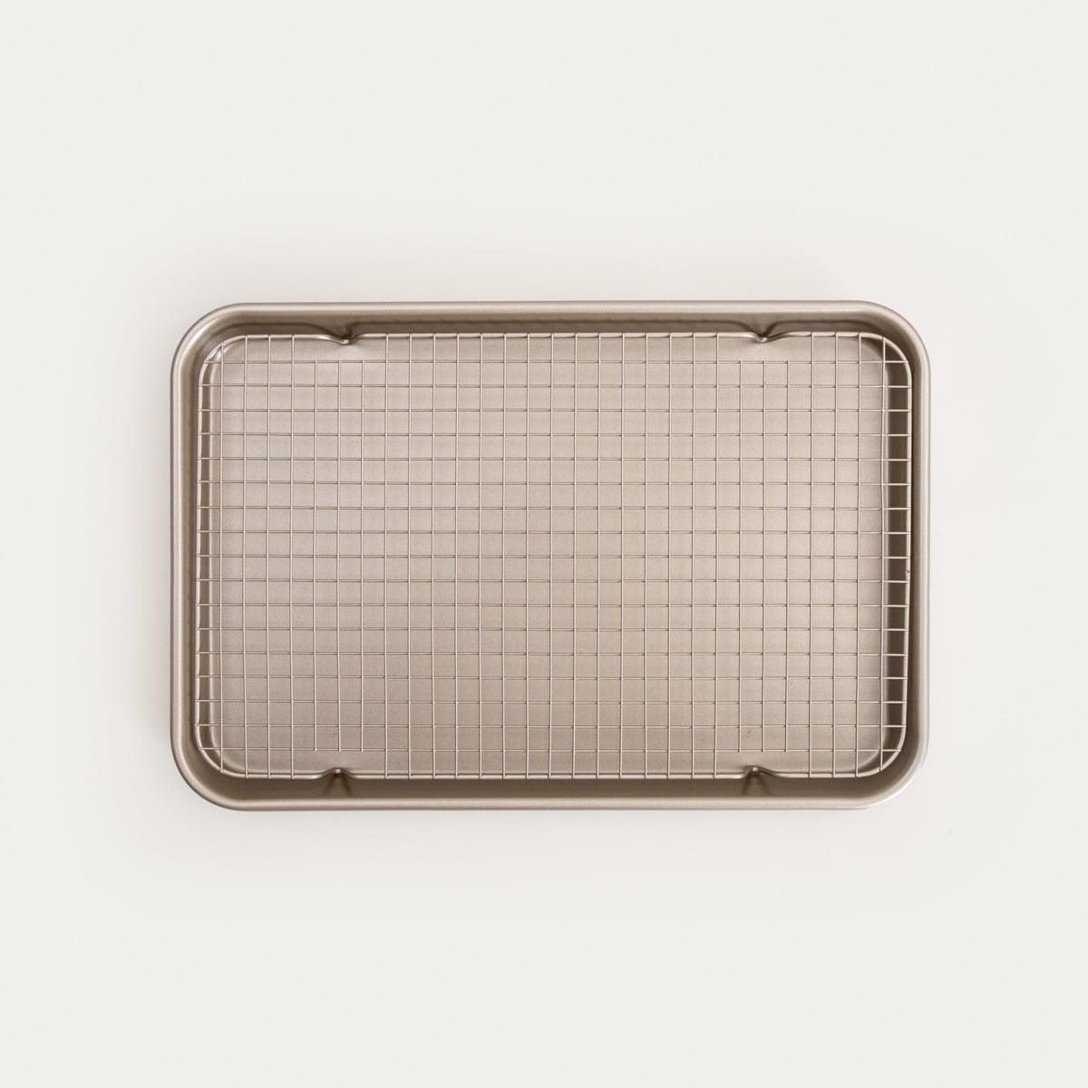 FEBE Baking Tray with Gold Grille 39x27 cm