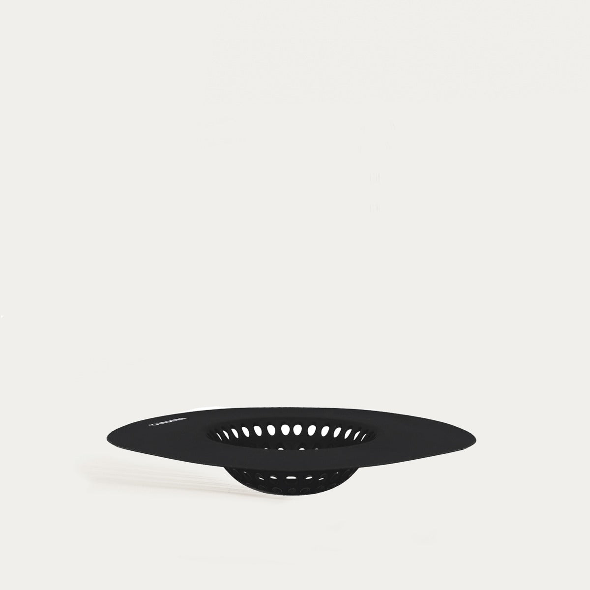 LUCENS Silicone Sink Strainer Black 13 cm