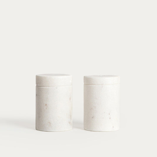 Salt and pepper shaker set Marble Classic Salt and Pepper Shaker Set - 2 Pieces