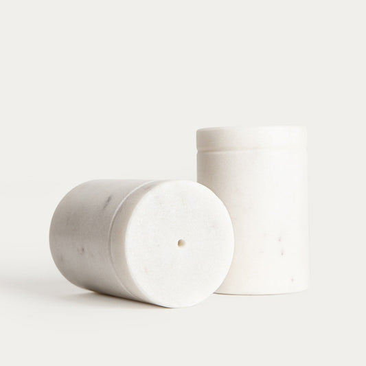 Marble Classic Salt and Pepper Shaker Set - 2 Pieces