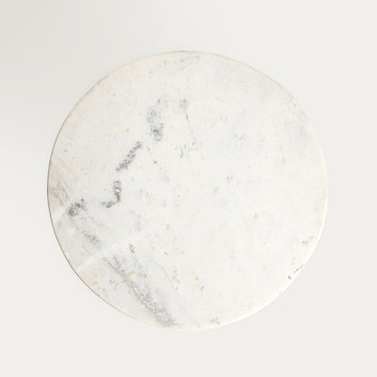 Serving dish Marble Serving Dish on Acacia Wood Stand 28x13 cm