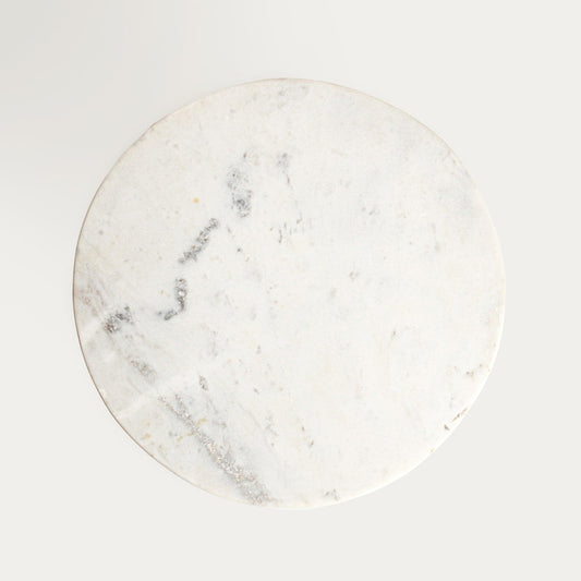 Serving dish Marble Serving Dish on Acacia Wood Stand 28x13 cm