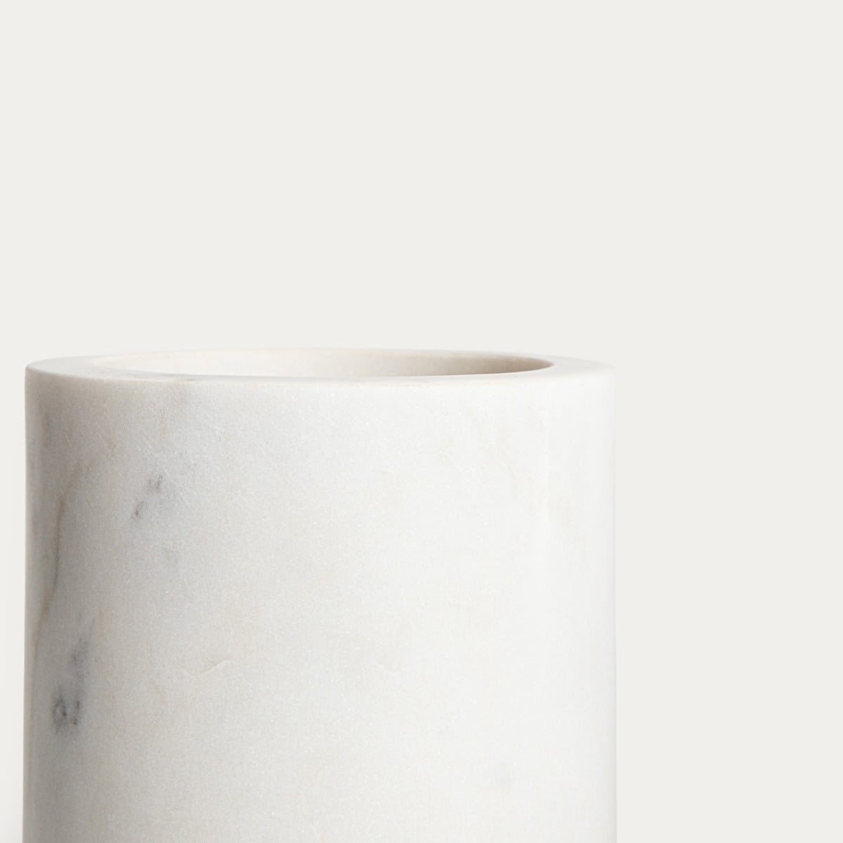 Container Marble Utensil Holder for Kitchen and Bathroom Storage