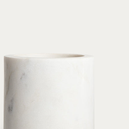 Container Marble Utensil Holder for Kitchen and Bathroom Storage