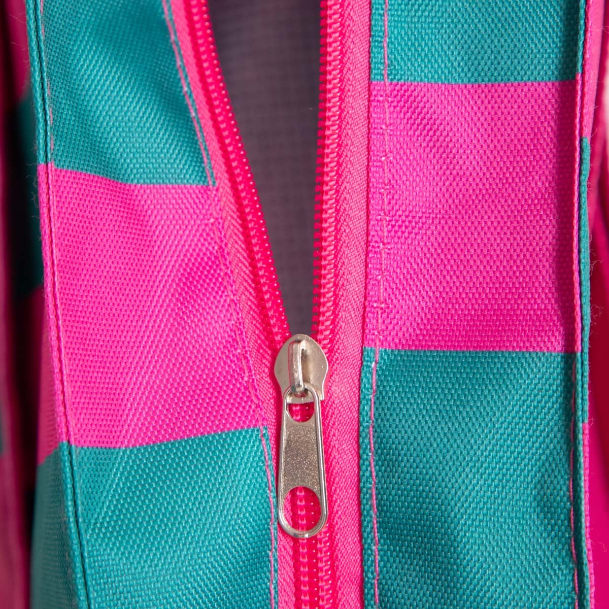 RAYAS Thermal Shopper Bag | Pink & Turquoise Stripes | Insulated