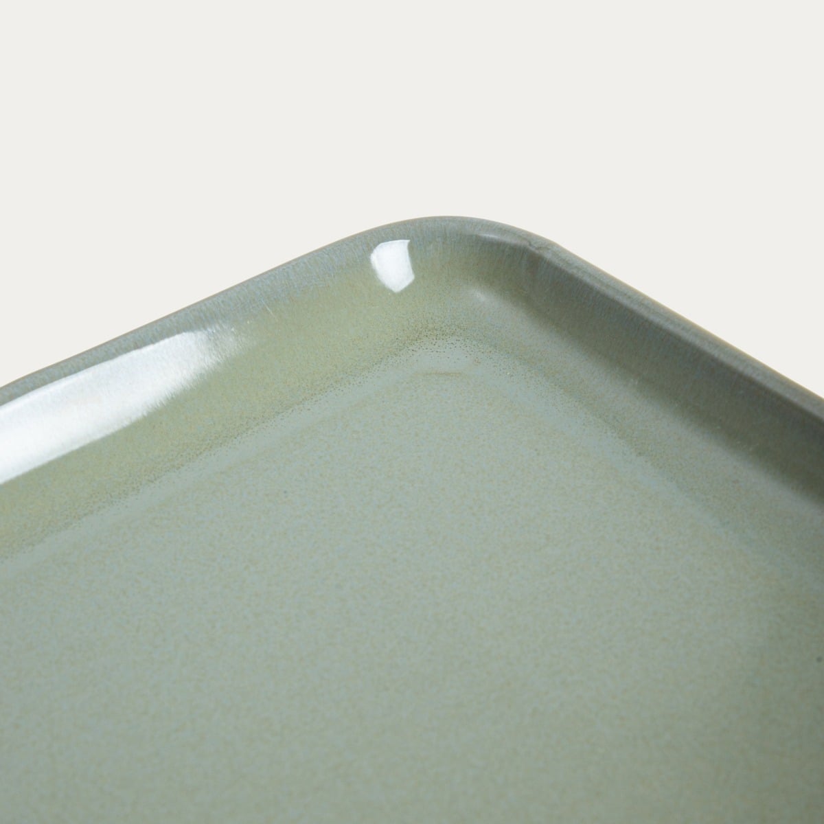 Okinawa Sushi Serving Plate Turquoise 41x22 cm