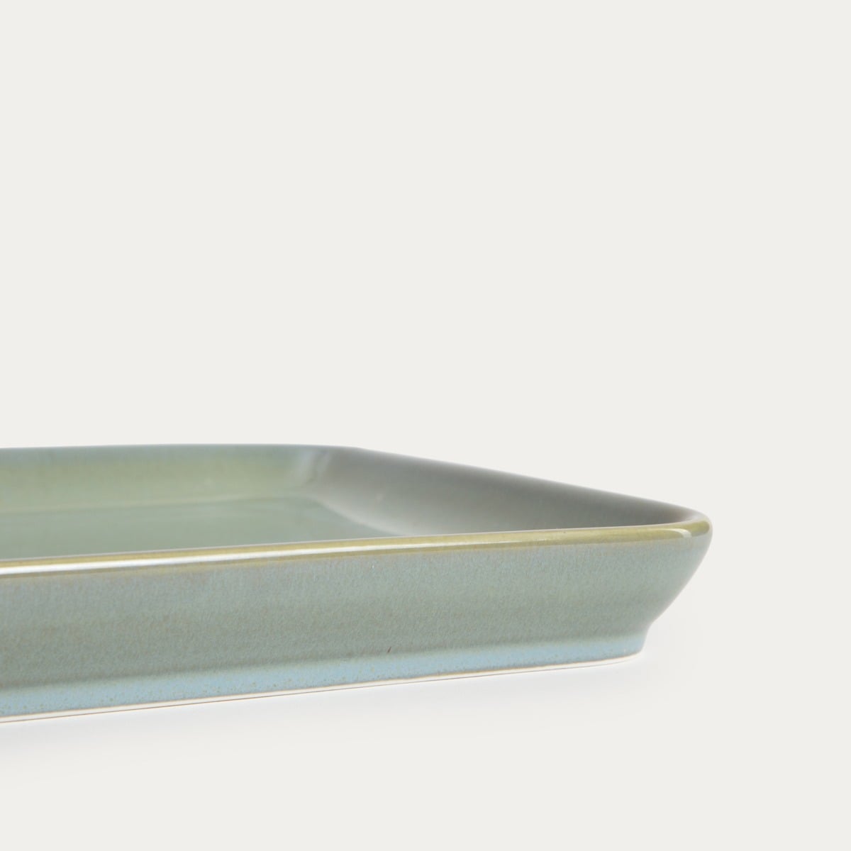 Okinawa Sushi Serving Plate Turquoise 41x22 cm
