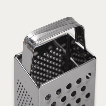 ONTARIO Classic Stainless Steel Grater with 4 Surfaces