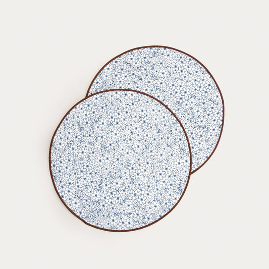 SALADO Cotton Floral Table Mats 38cm