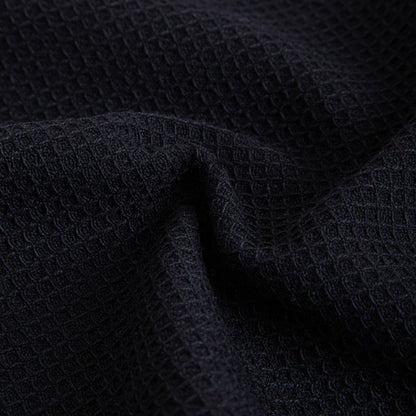 Set of 2 SALADO Cotton Kitchen Towels with Black Pattern 45x65cm