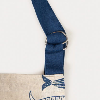 NILGI Cotton Apron with Nautical Motif 60x80cm