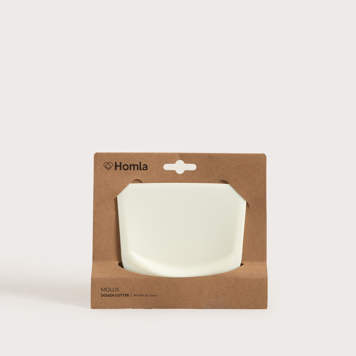 MOLLIS Dough Scraper Flexible Kitchen Tool 16x14x2cm