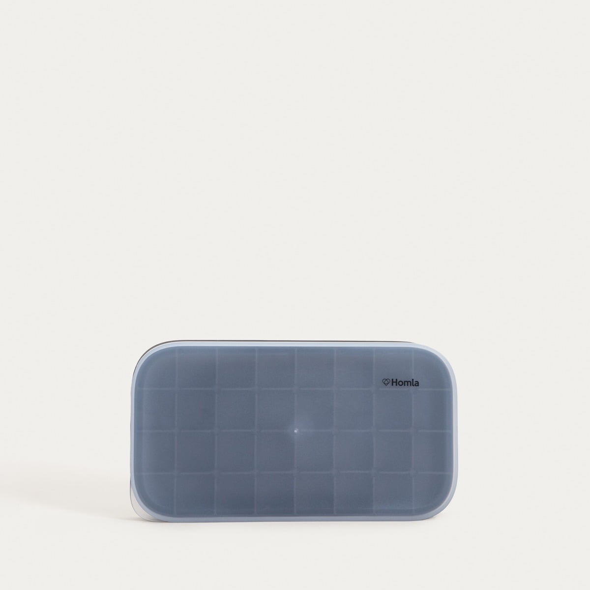ALCOLE Ice Cube Tray with Lid - Flexible Silicone, 22x13 cm