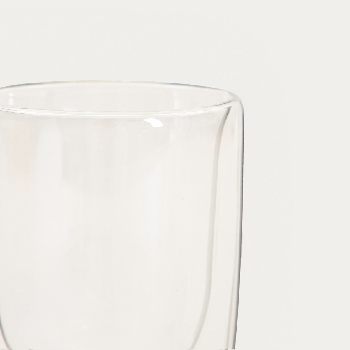 PAWO Double Wall Glass Mug with Dog Figurine 0.35L