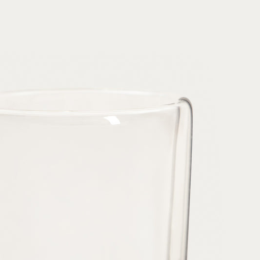 FRULA Double Wall Glass Mug with Strawberry Figurine 0.35L