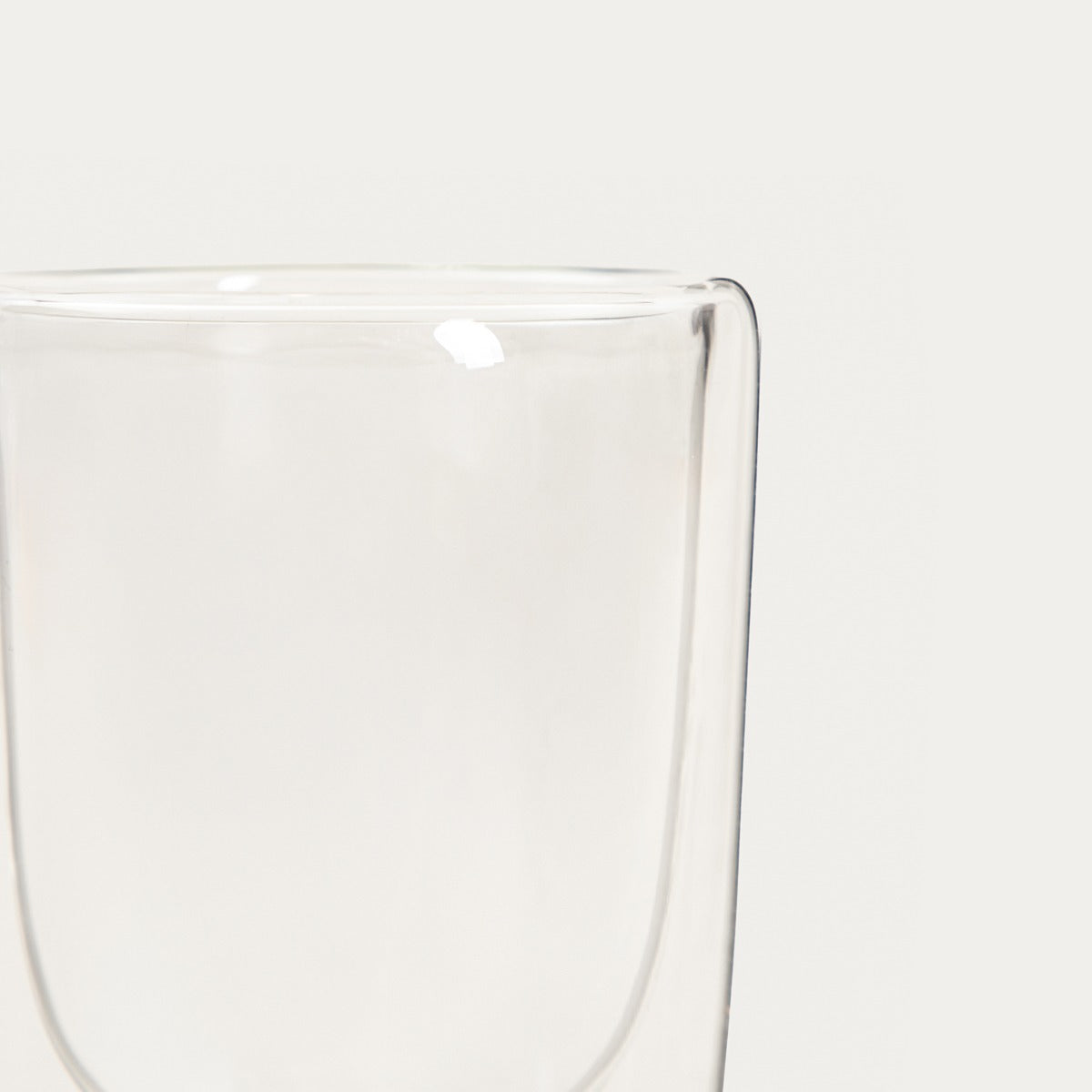 FRULA Double Wall Glass Mug with Cherry Figurine 0.35L