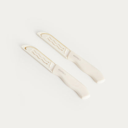 TARDE Cream Knife Set, 2 pcs, 17 cm Ceramic Blades