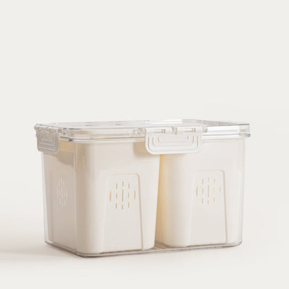 Plastic container GASPARI with baskets wysoki 24x17x14 cm