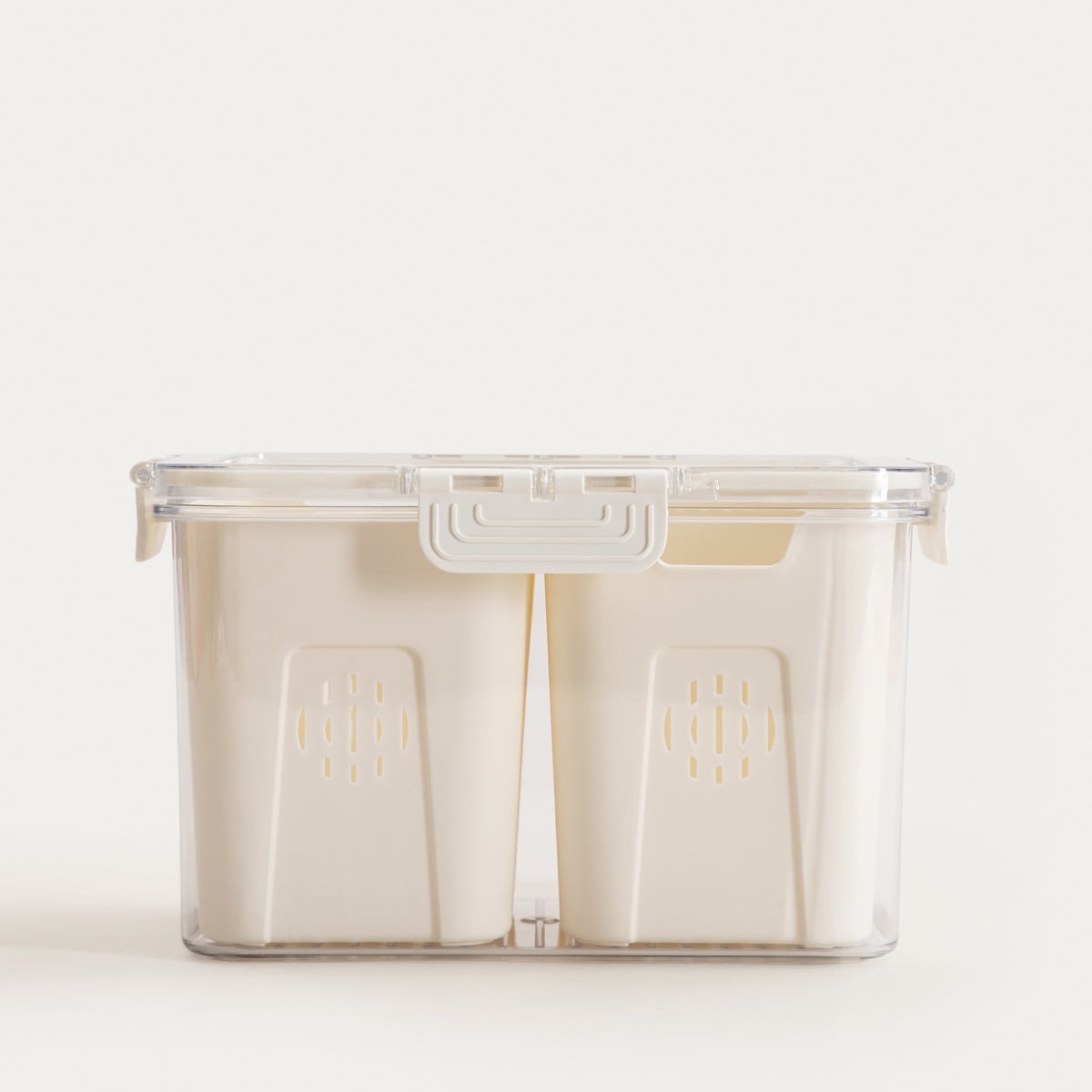 Plastic container GASPARI with baskets wysoki 24x17x14 cm