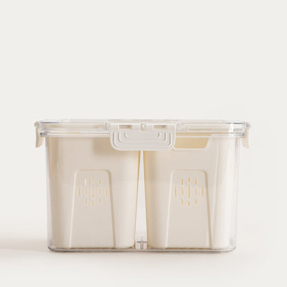 Plastic container GASPARI with baskets wysoki 24x17x14 cm