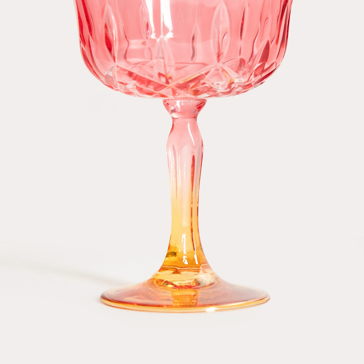 BRILLARE Glass Set Pink-Orange 0.2L