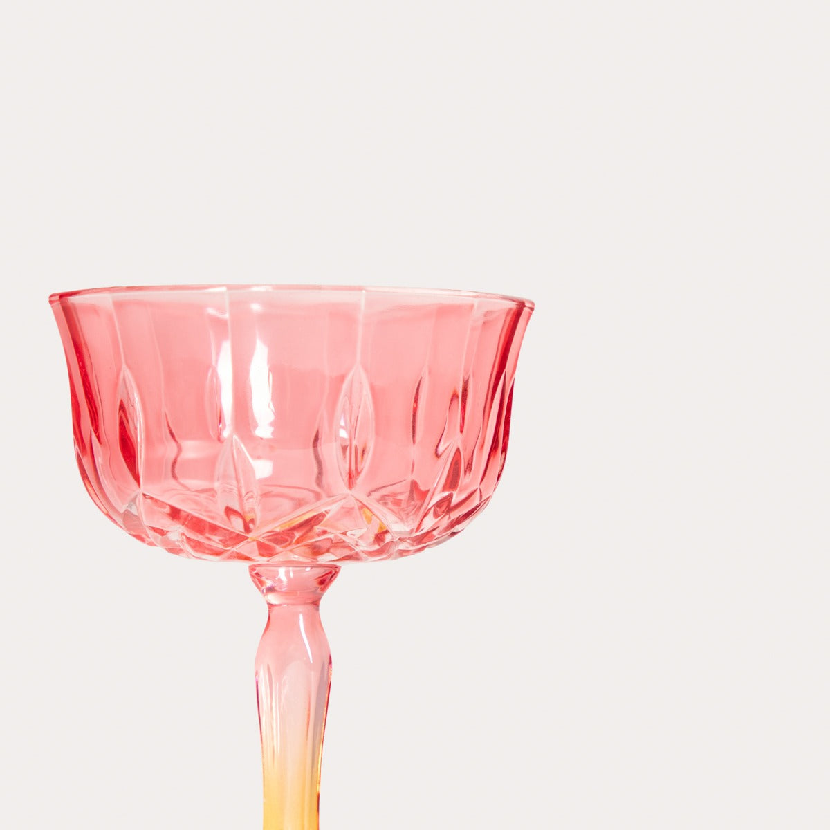 BRILLARE Glass Set Pink-Orange 0.2L