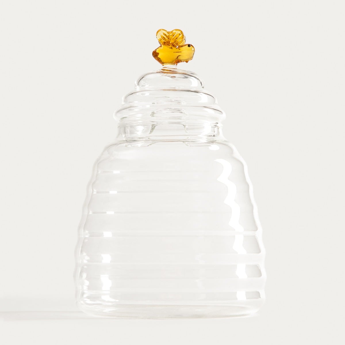 MELLA Glass Container for Honey with Glass Spoon 0.46L