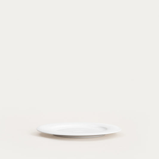 DIBBA Dessert Plate with Fluted Pattern - 20.5 cm