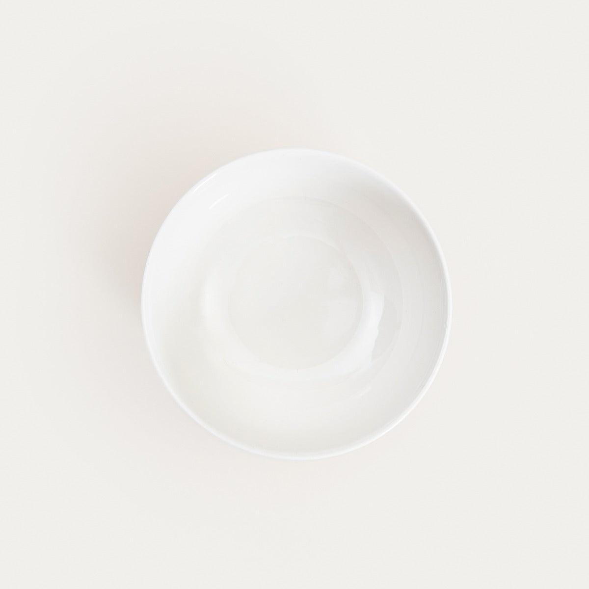 DIBBA Ceramic Bowl with Fluted Pattern - 15.5 cm