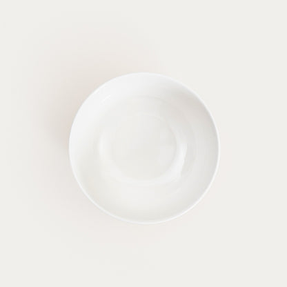 DIBBA Ceramic Bowl with Fluted Pattern - 15.5 cm