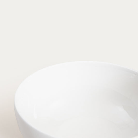 DIBBA Ceramic Bowl with Fluted Pattern - 15.5 cm