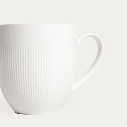 DIBBA Fluted Ceramic Mug 370ml