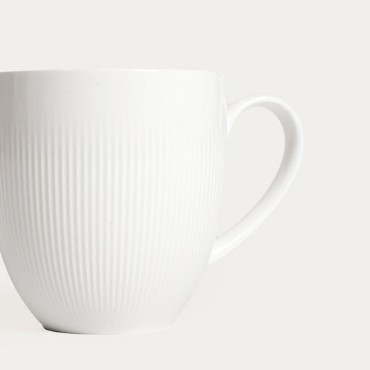 DIBBA Fluted Ceramic Mug 370ml