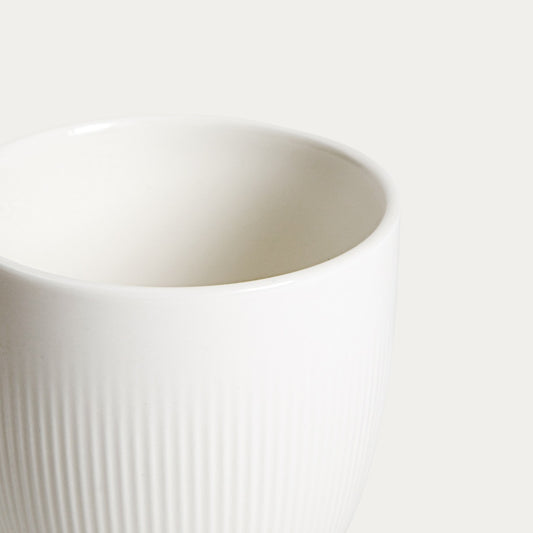 DIBBA Fluted Ceramic Mug 370ml