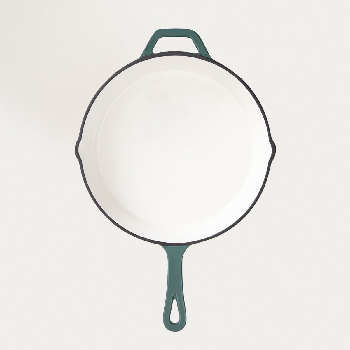 Andreas Cast Iron Skillet 26 cm Green Ombre