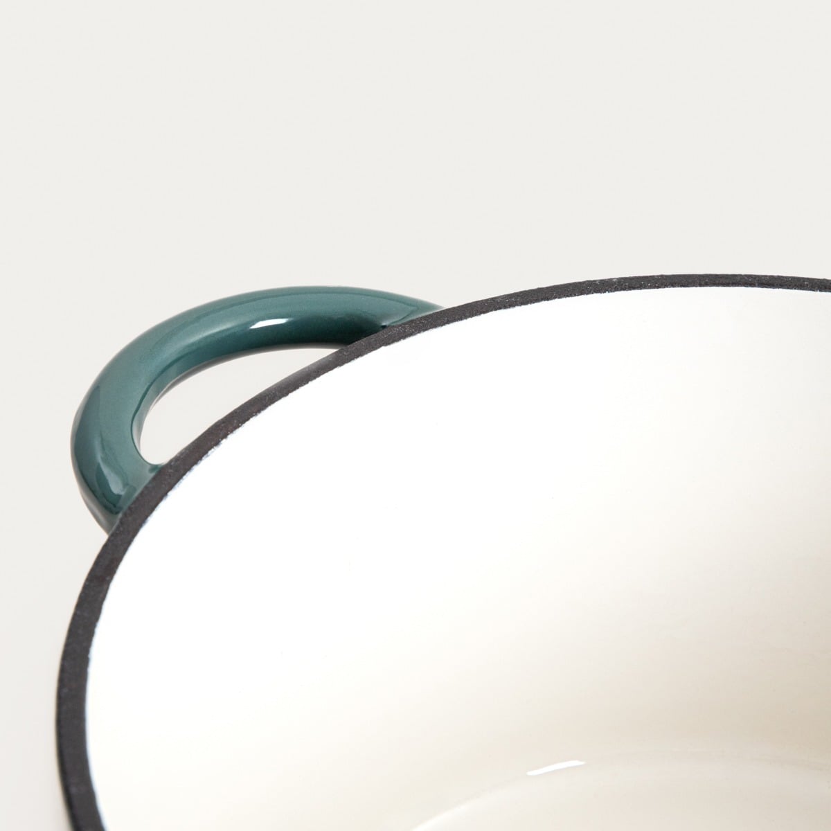 ANDREAS Cast Iron Pot 4L Green Traditional Ombre 26cm