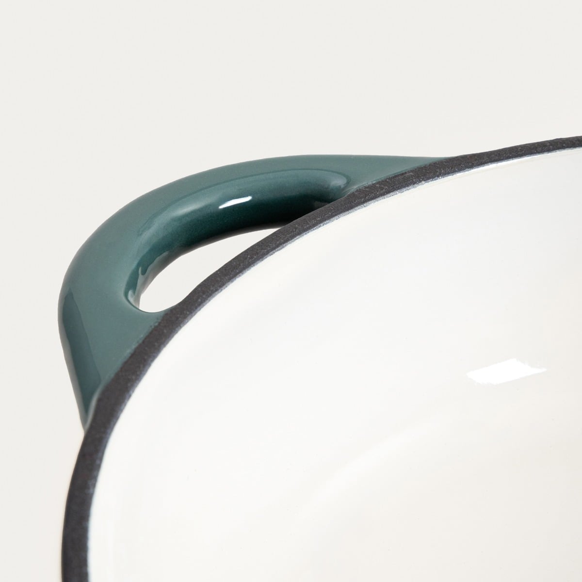 ANDREAS Cast Iron Pot Green Ombre 28cm 2.5L