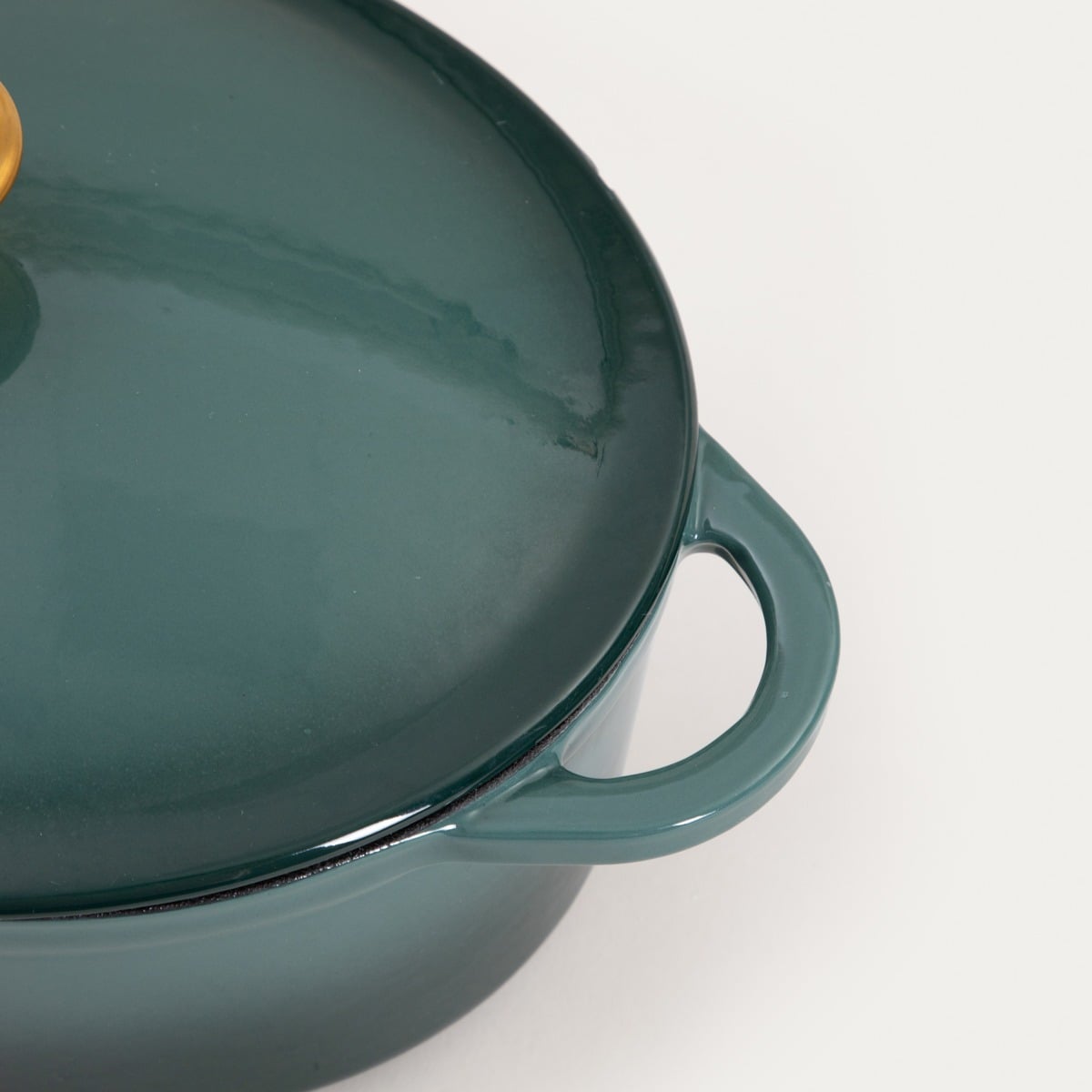 ANDREAS Cast Iron Pot Ombre Green 4.5L