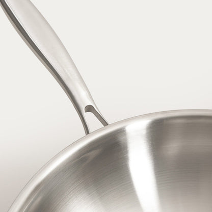 Arden Stainless Steel Wok 34 cm