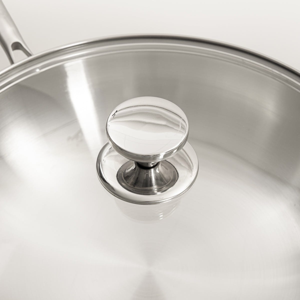 Arden Stainless Steel Wok 34 cm