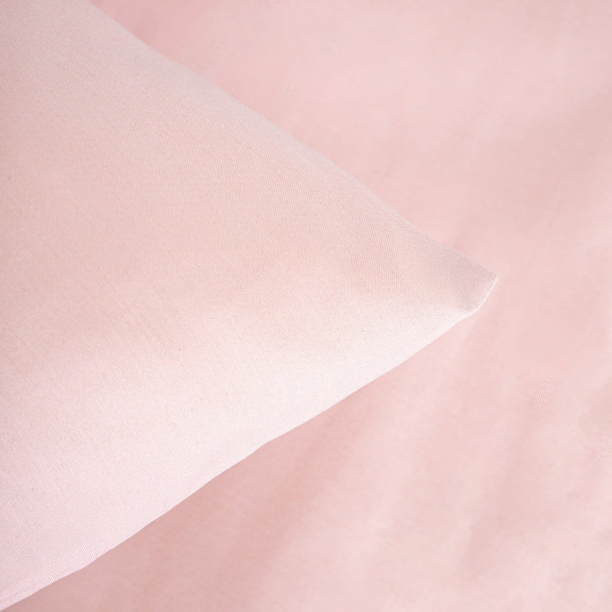 Bed linen set AVELIA satin with viscose blend pink 220x200 cm
