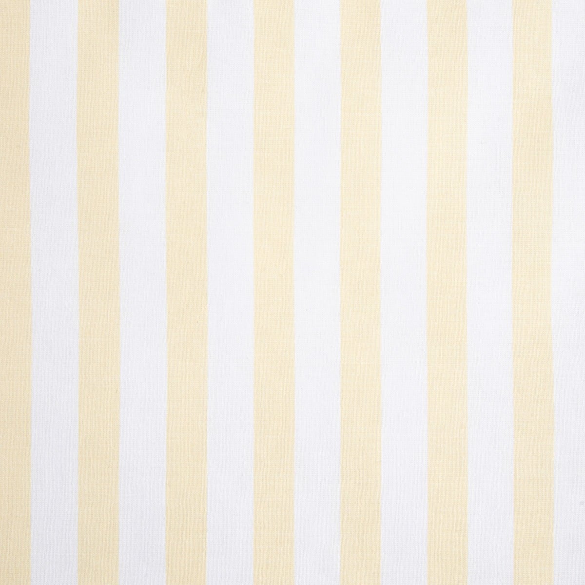 TRUDY Yellow Striped Cotton Duvet Set with Frill 140x200 + 70x80 cm