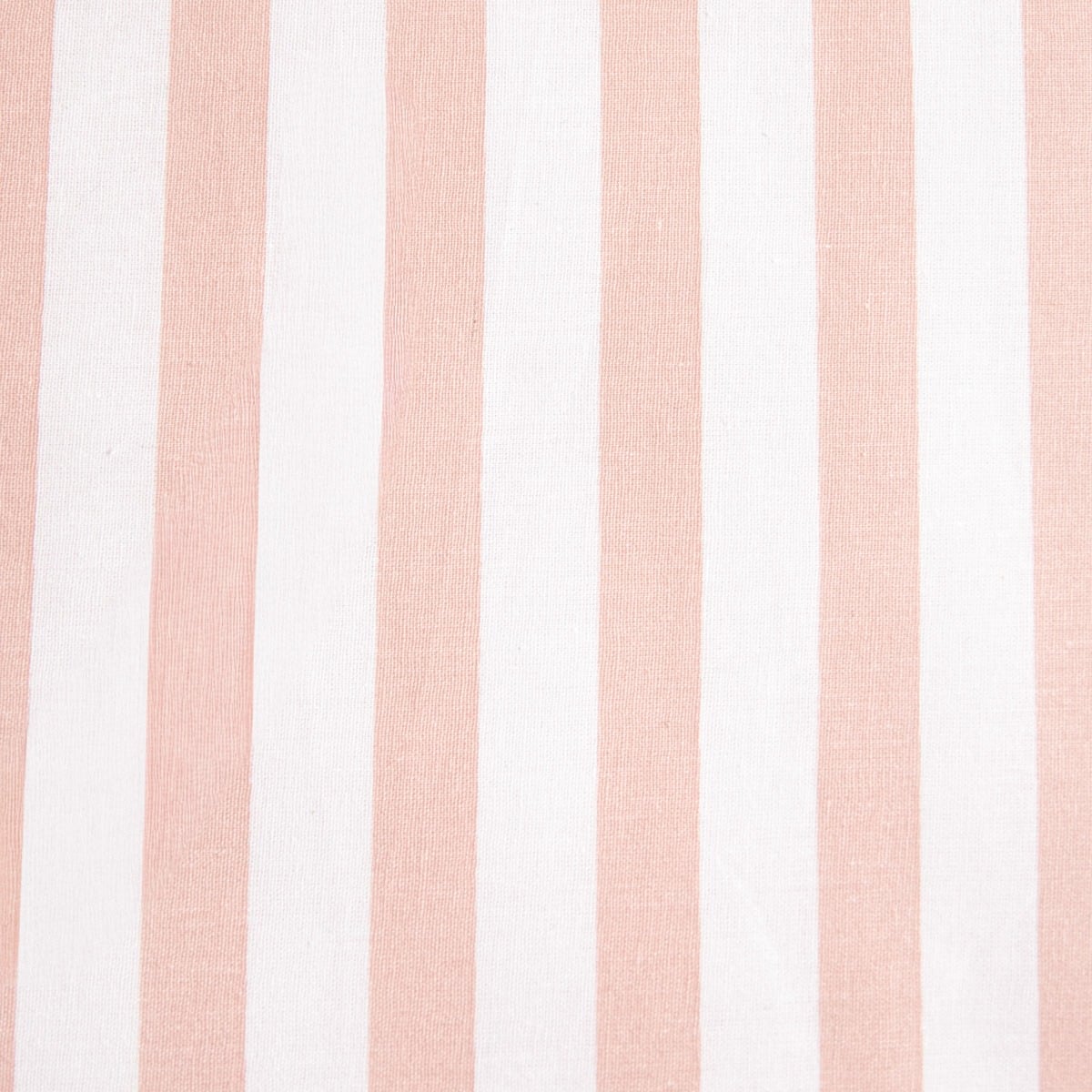 TRUDY Pink Striped Cotton Bedding Set with Frill 160x200 + 2x70x80 cm